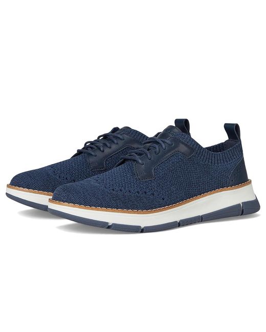 Cole Haan Blue Zerogrand Revel Stitchlite Oxfords Shoes 10 C