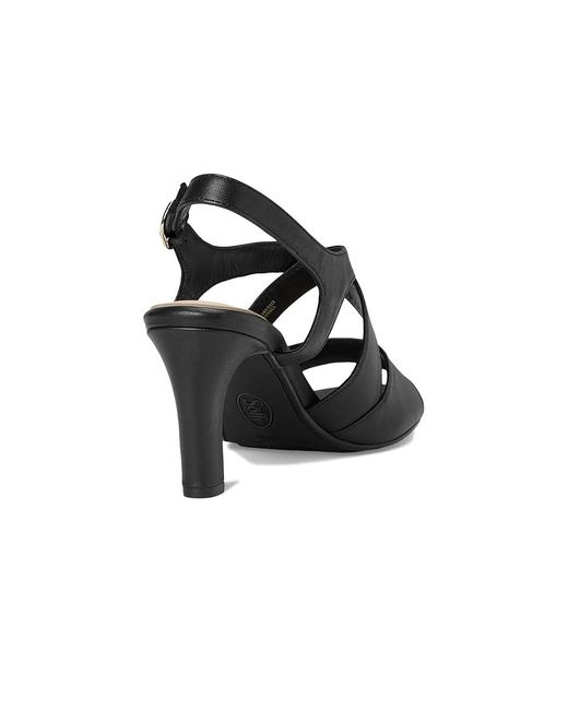 Söfft Black Jolene Sandals 7.5 M (B) Leather/Suede