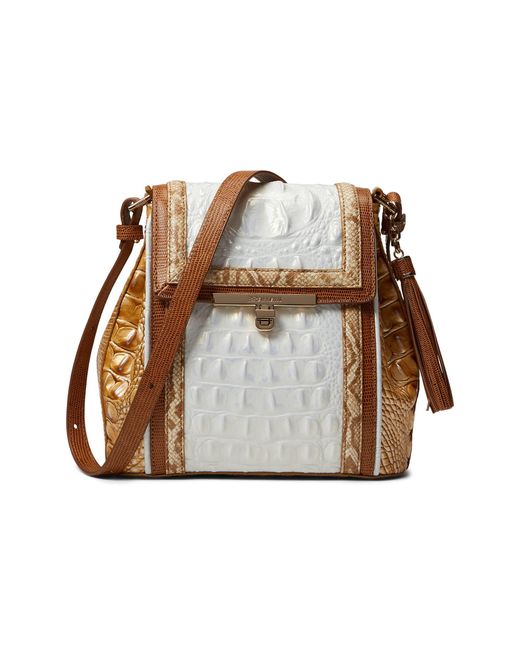 Brahmin Alamosa Margo Crossbody in Brown Lyst