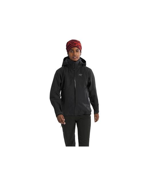 Arc'teryx Black Beta Ar Jacket Coat, Nylon