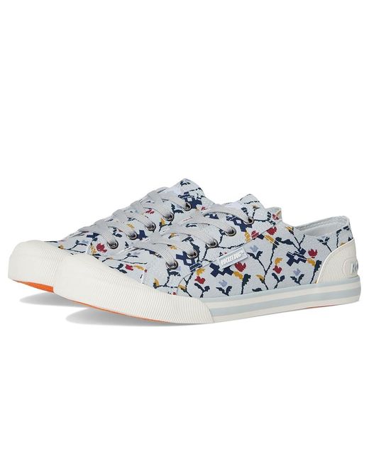 Rocket Dog White Jazzin Lace Up Casual Shoes