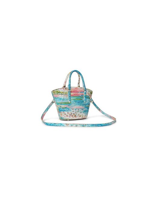 Brahmin Blue Jenny Satchel Handbags