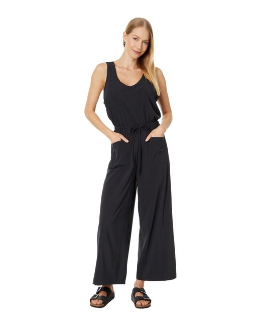 Toad&Co Black Livvy Sleeveless Jumpsuit