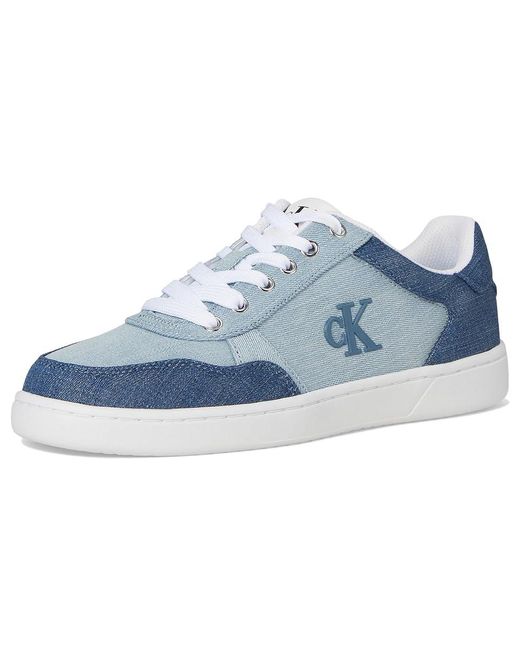 Calvin Klein Blue Heyra Shoes, Leather/Suede