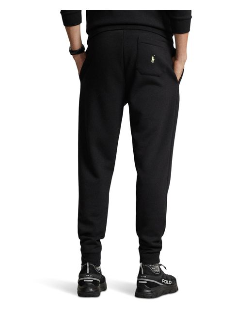 Polo Ralph Lauren Black Logo Fleece Jogger Pant for men