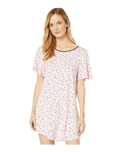 kate spade pink polka dot dress