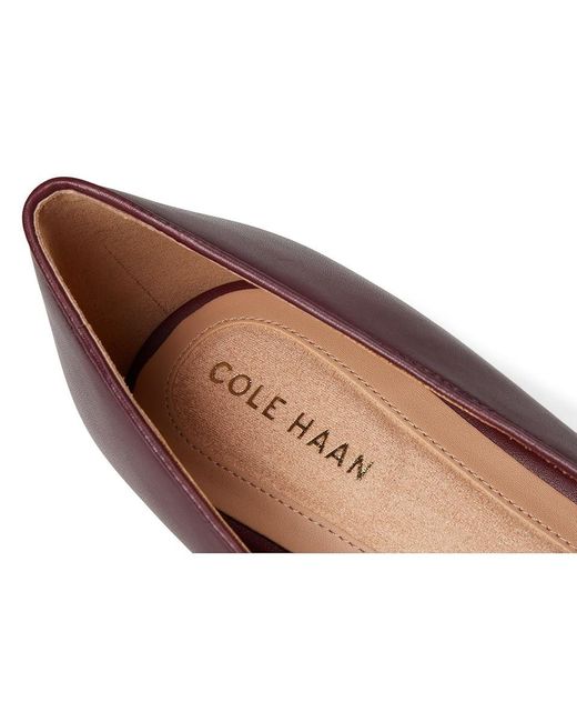 Cole Haan Brown Go-To Shayla Block Heel Pump High Heels 8 B