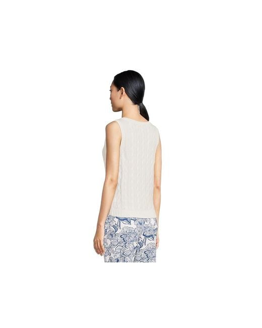 Lilly Pulitzer Black Brockton Sweater Tank Top Sweater, Cotton