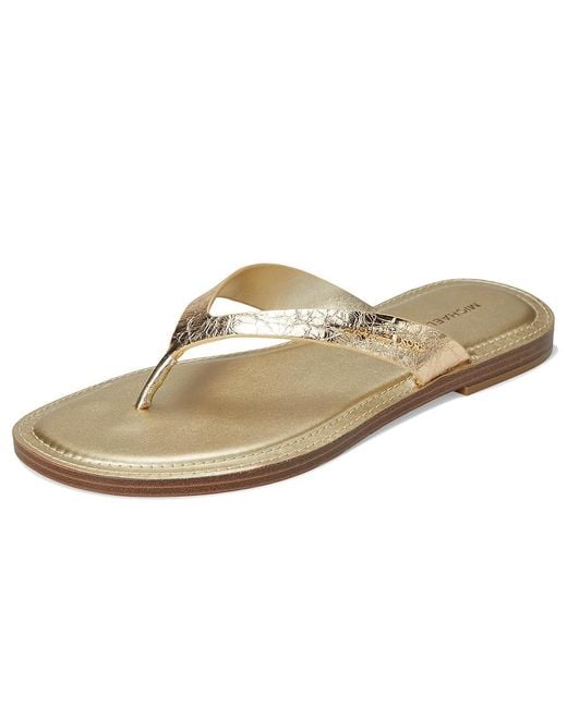 MICHAEL Michael Kors White Koko Flip Flop