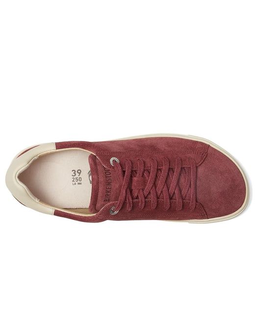 Birkenstock Red Bend Suede Shoes Zinfandel/Eggshell, Synthetic