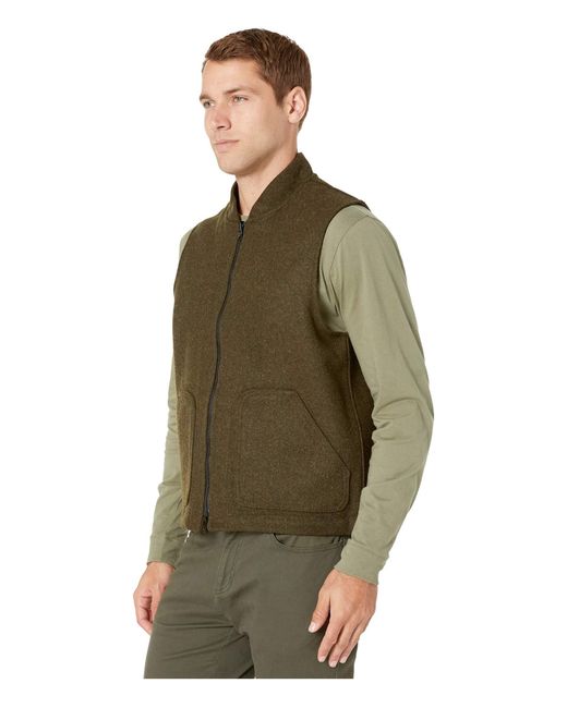 Filson Wool Vest Liner in Green for Men Lyst