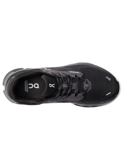 On Shoes Black Cloudrunner 2 Waterproof