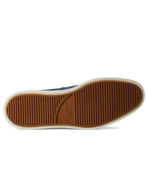 Allen Edmonds Blue Randsnkr 2.0 Slip-On Shoes Shoes Denim Suede/Gum Sole 9 D (M) for men