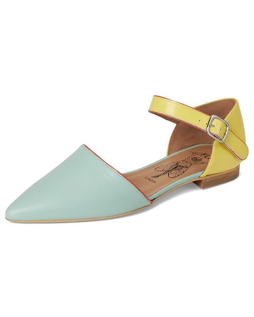 Fly London Multicolor Sarj266Fly Flat Shoes, Leather
