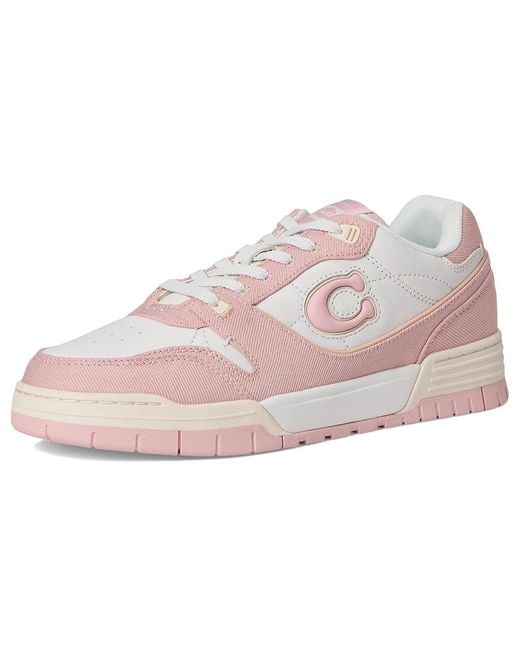 COACH Multicolor Soho Sneaker With Denim Shoes, Leather