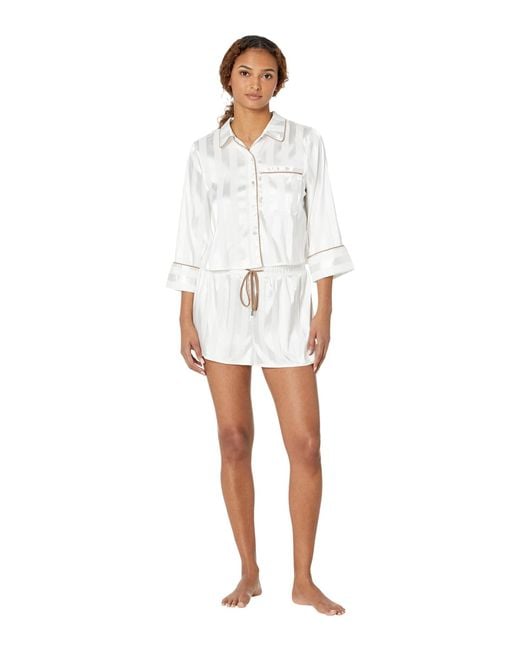 Free People Synthetic Solid Pillow Talk Pajama Set in White Lyst