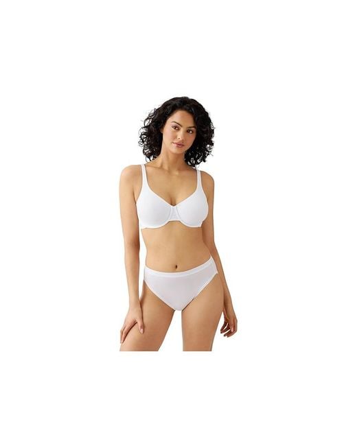 Wacoal Black Ever Flexing, Full Coverage, Seamless, Fit Flexable, Comfort Underwire Bra Bra Sm (D/Dd) Elastane/Nylon