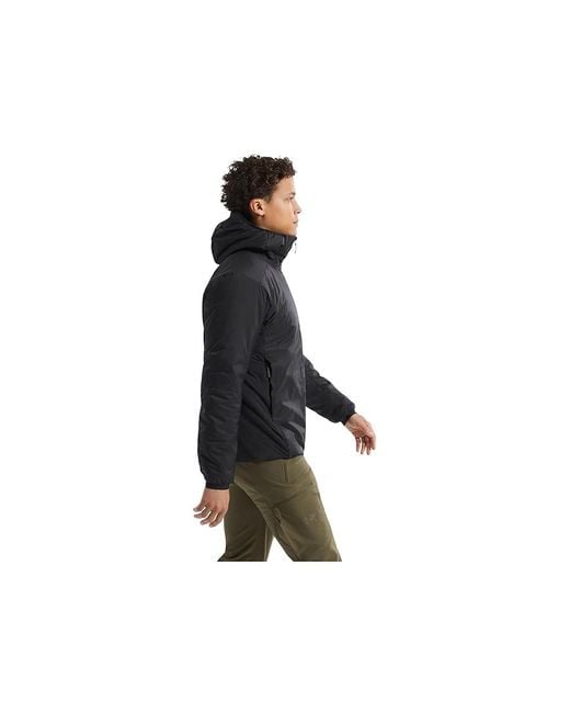 Arc'teryx Black Atom Sv Hoody Coat, Nylon for men