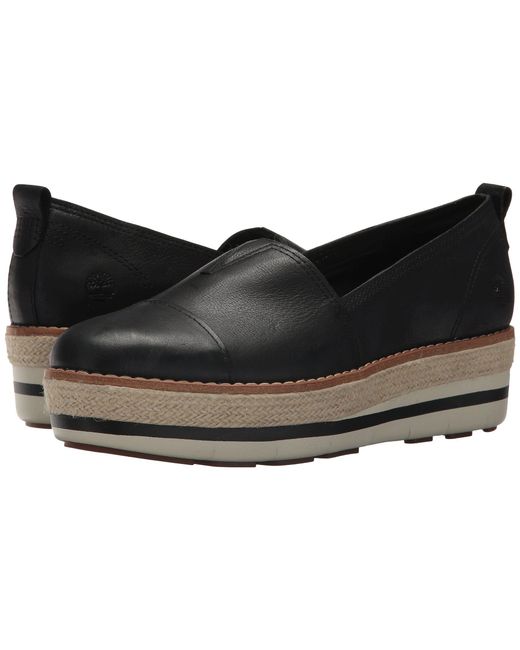 Timberland Black Emerson Point Slip-on (light Brown Full Grain) Women's Slip On Shoes