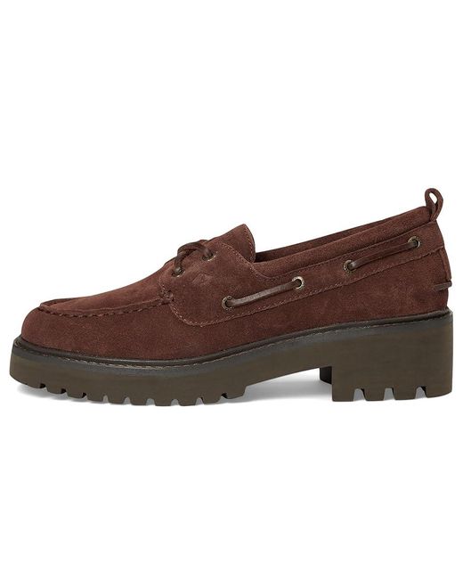 Sperry Top-Sider Brown Ao 2 Eye Lug Shoes 8 M (B) Leather