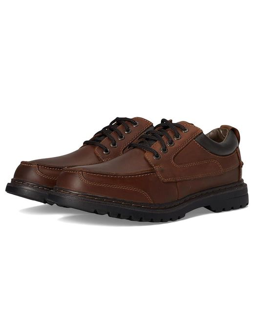 Dockers Black Overton Shoes/ Soft Oiled Crazyhorse 7 D for men