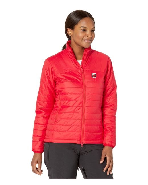 Fjallraven Expedition Xlatt Jacket in Red Lyst