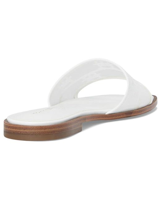 Tommy Hilfiger White Tesia Sandals, Synthetic