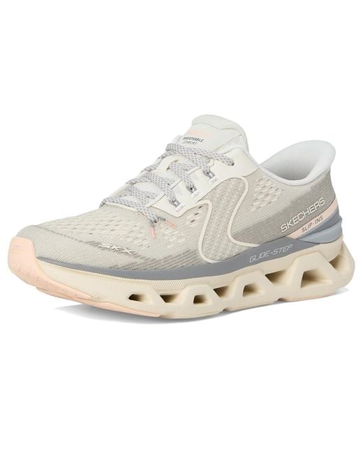 Skechers Metallic Glide-Step Altus Adrenaline Rush Hands Free Slip-Ins Shoes 7 B