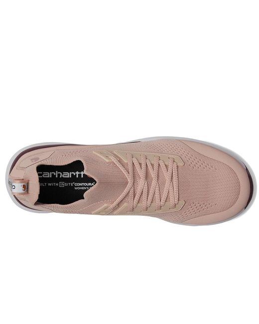 Carhartt Pink Haslett 3 Sd Nano Toe Work Shoe (Light) Shoes