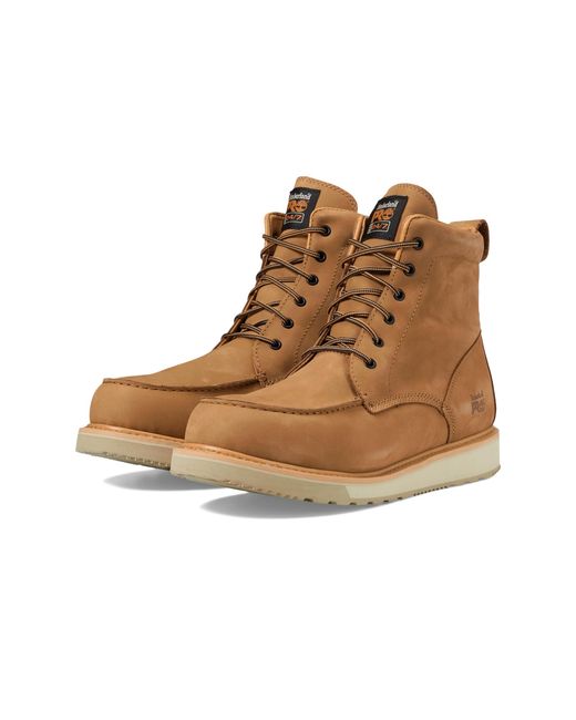 Timberland Brown Pro Wedge 6 Soft Toe for men
