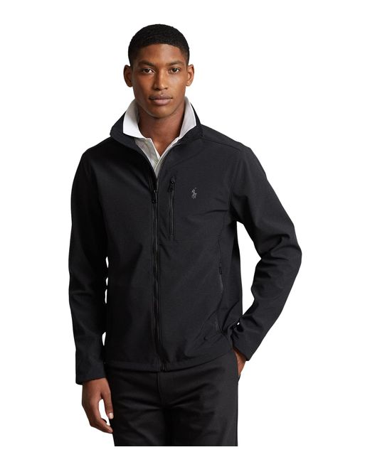 Polo Ralph Lauren Water-repellant Stretch Softshell Jacket in Black for ...