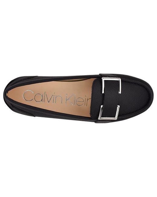 Calvin Klein Black Lydia 2 Shoes, Leather