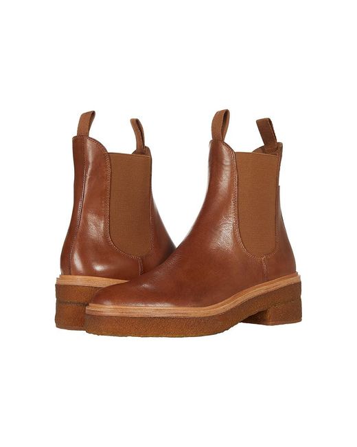 Loeffler Randall Brown Raquel Crepe Sole Chelsea Boots Boots 12 B