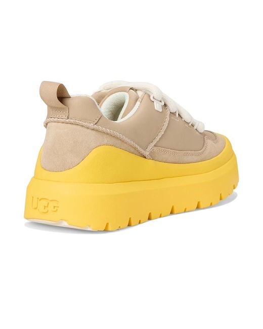 Ugg Metallic Heritage Utility Sneakers Shoes Mustard Seed/Summer Wheat 14 D for men