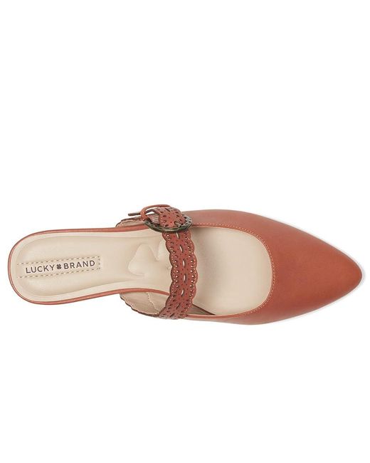 Lucky Brand Brown Nicona Flat Shoes 8.5 B
