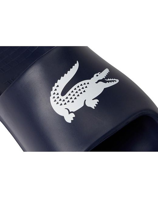 Lacoste Blue Serve Slide 2.0 Wedge Shoes/ Croc 11 D for men