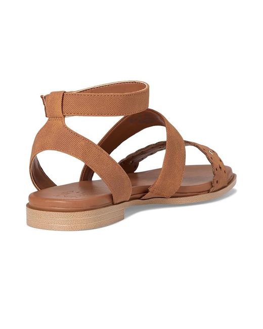 Naturalizer Brown Gana Wedge Shoes 6 M (B) Synthetic/Textile