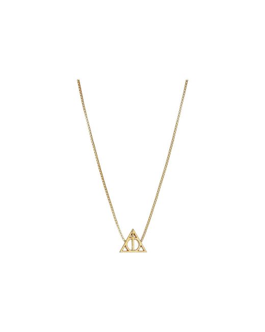 ALEX AND ANI Metallic Harry Potter Deathly Hallows Necklace (sterling Silver) Necklace