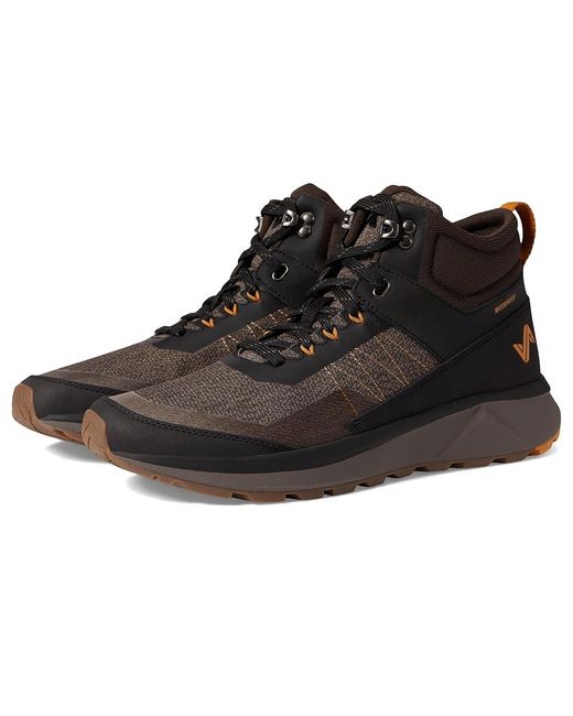 Forsake Black Cascade Peak Mid (Dark) Boots for men