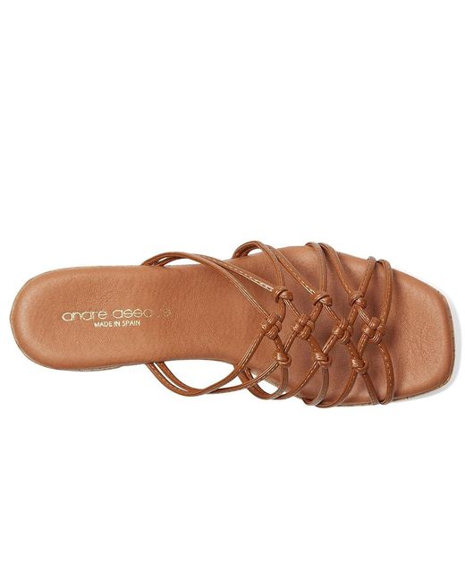 Andre Assous Brown Camryn Wedge Shoes