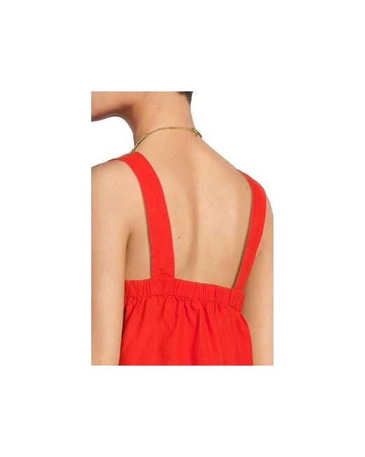 Madewell Red Shania Top