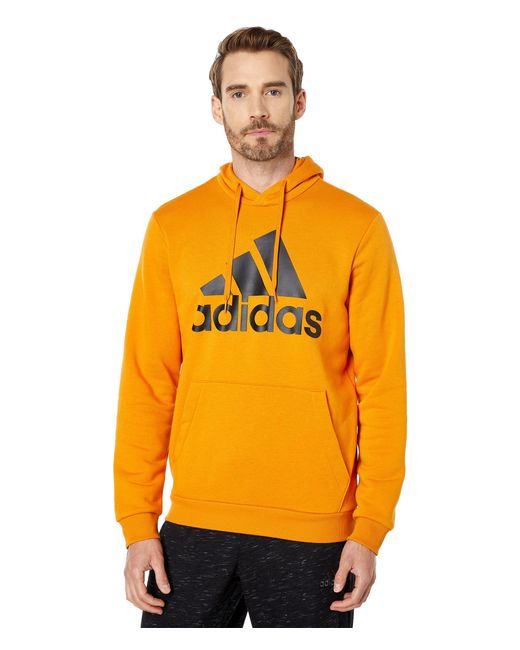 orange adidas pullover