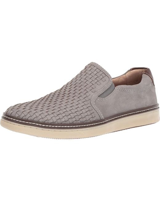 johnston and murphy mcguffey woven slip on