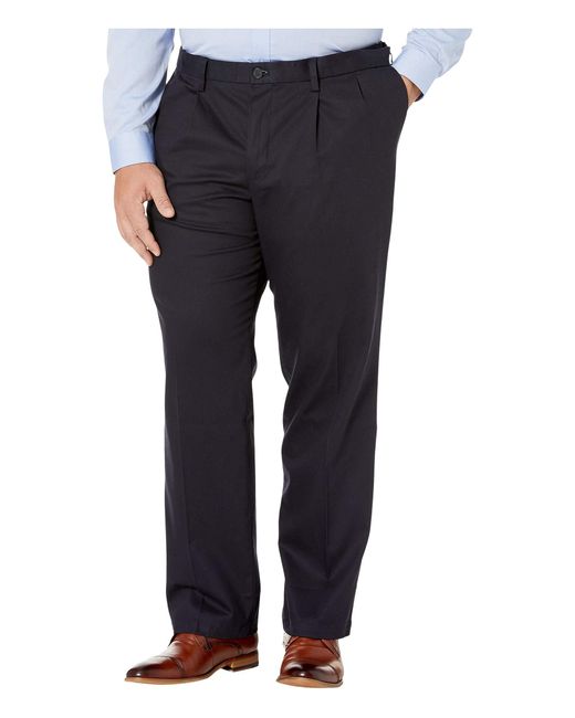big and tall pleated pants