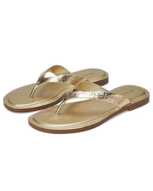 MICHAEL Michael Kors White Koko Flip Flop