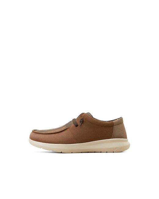 Ariat Brown Hilo Slip On Shoes 7.5 D for men