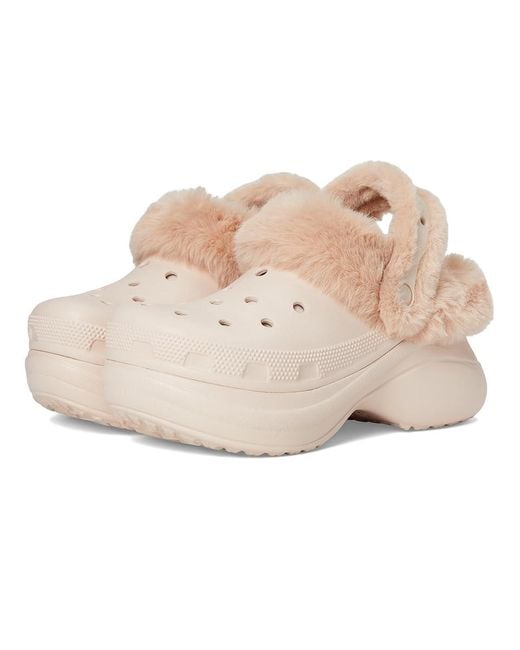 CROCSTM Multicolor Bae Lined Clogs Clog Shoes, Synthetic