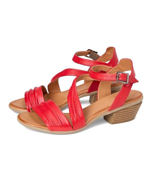 Miz Mooz Red Kailee Wedge Shoes Eu 42 (Us 10.5-11) B
