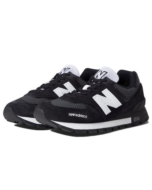 New Balance 574d Rugged in Black for Men | Lyst