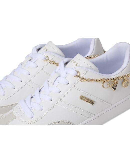 Guess White Naoko Shoes
